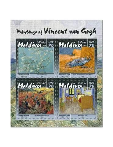 n° 7125/7128 - Timbre MALDIVES Poste