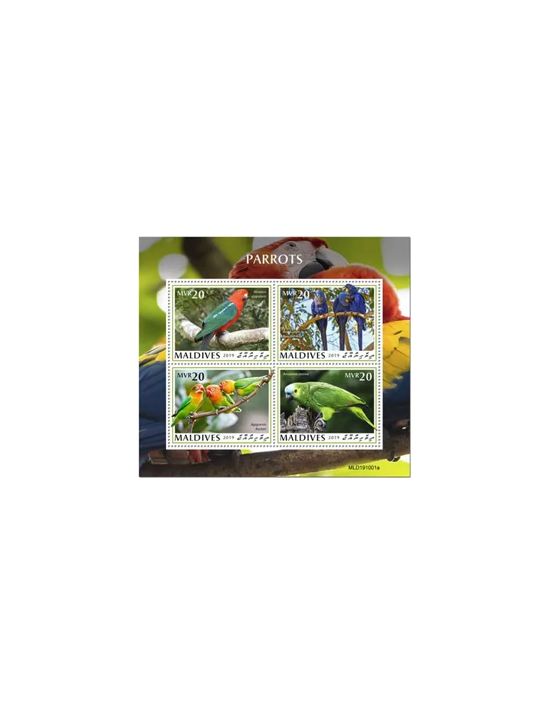 n° 7161/7164 - Timbre MALDIVES Poste