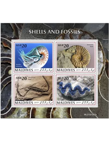 n° 7185/7188 - Timbre MALDIVES Poste