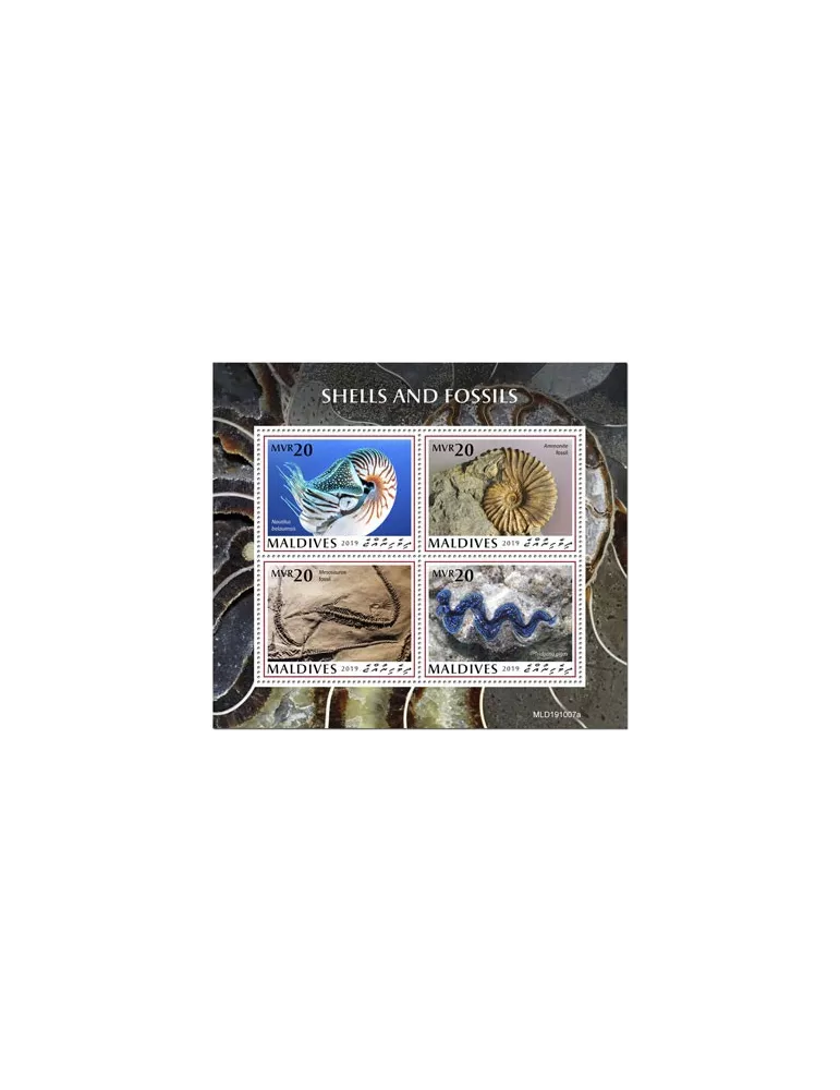 n° 7185/7188 - Timbre MALDIVES Poste