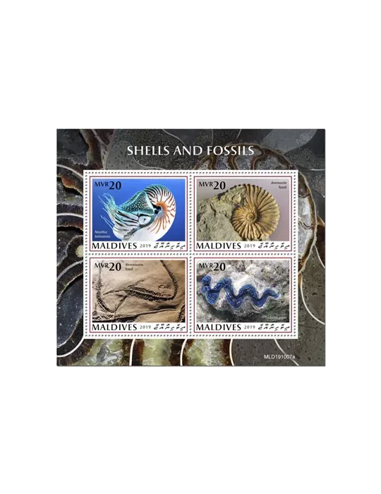 n° 7185/7188 - Timbre MALDIVES Poste