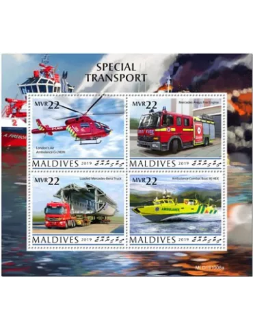 n° 7189/7192 - Timbre MALDIVES Poste