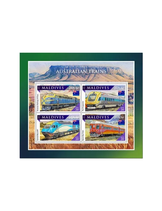 n° 7229/7232 - Timbre MALDIVES Poste