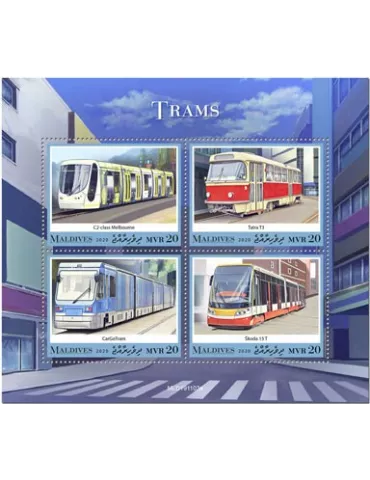 n° 7282/7285 - Timbre MALDIVES Poste