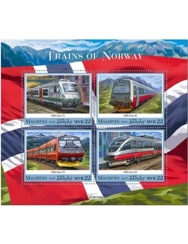 n° 7302/7305 - Timbre MALDIVES Poste