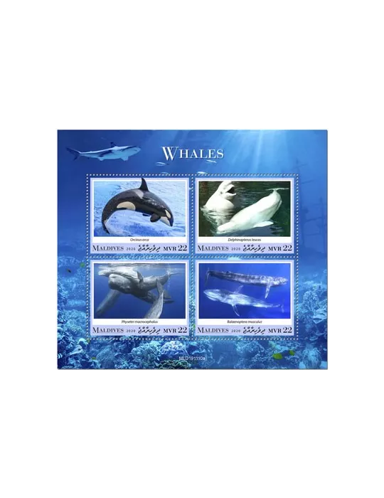 n° 7310/7313 - Timbre MALDIVES Poste