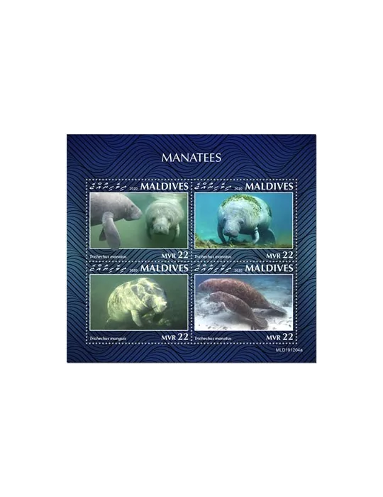 n° 7350/7353 - Timbre MALDIVES Poste