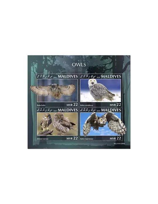 n° 7358/7361 - Timbre MALDIVES Poste