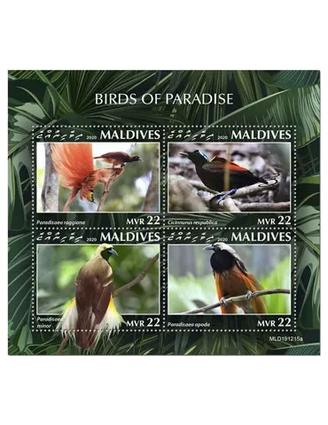 n° 7394/7397 - Timbre MALDIVES Poste