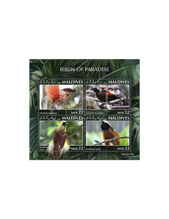 n° 7394/7397 - Timbre MALDIVES Poste