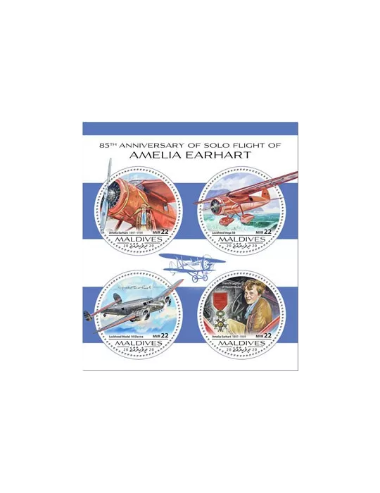 n° 7434/7437 - Timbre MALDIVES Poste