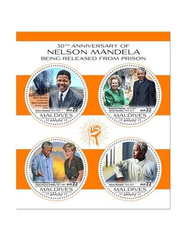 n° 7442/7445 - Timbre MALDIVES Poste