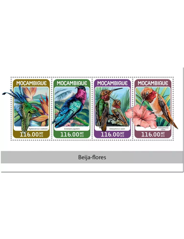 n° 7878/7881 - Timbre MOZAMBIQUE Poste