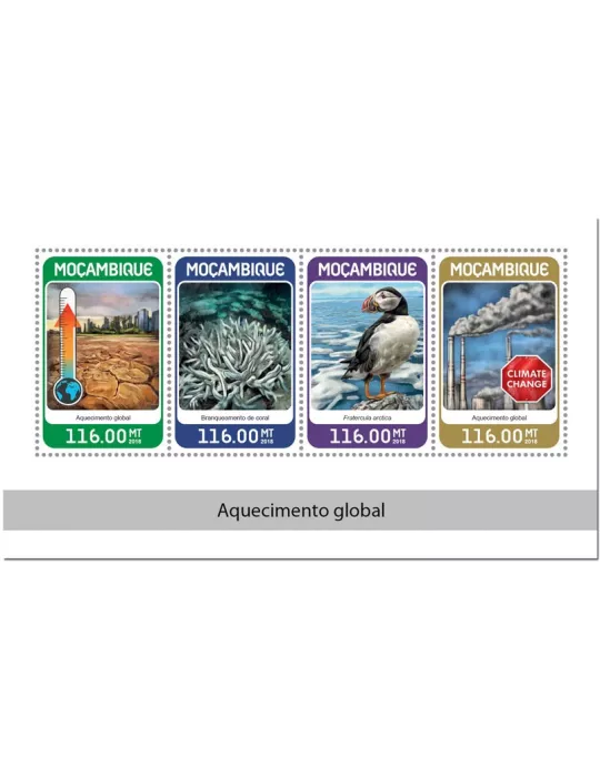 n° 7882/7885 - Timbre MOZAMBIQUE Poste
