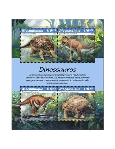 n° 8187/8190 - Timbre MOZAMBIQUE Poste