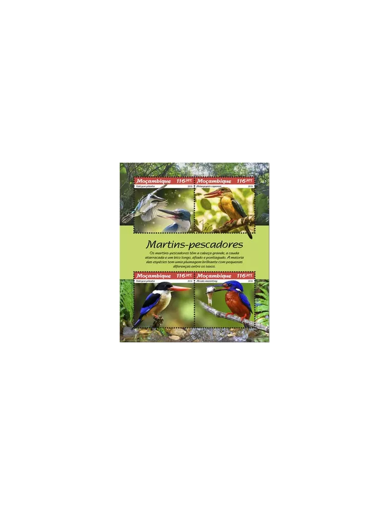 n° 8199/8202 - Timbre MOZAMBIQUE Poste