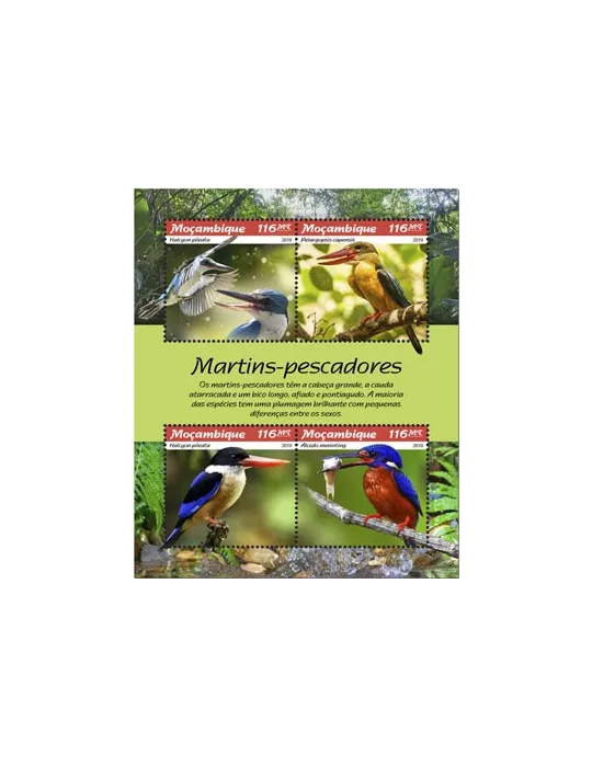 n° 8199/8202 - Timbre MOZAMBIQUE Poste