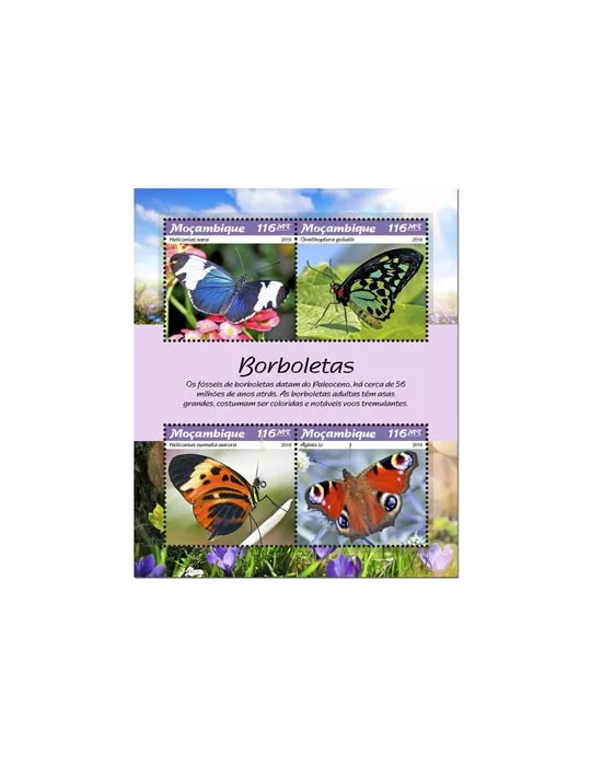 n° 8207/8210 - Timbre MOZAMBIQUE Poste