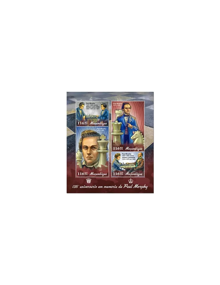 n° 8259/8262 - Timbre MOZAMBIQUE Poste