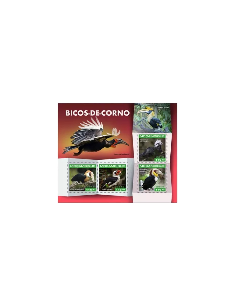 n° 8287/8290 - Timbre MOZAMBIQUE Poste