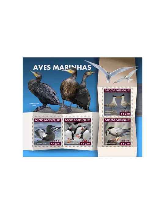 n° 8331/8334 - Timbre MOZAMBIQUE Poste