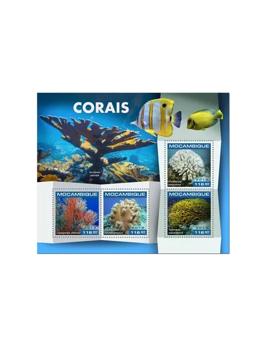 n° 8343/8346 - Timbre MOZAMBIQUE Poste