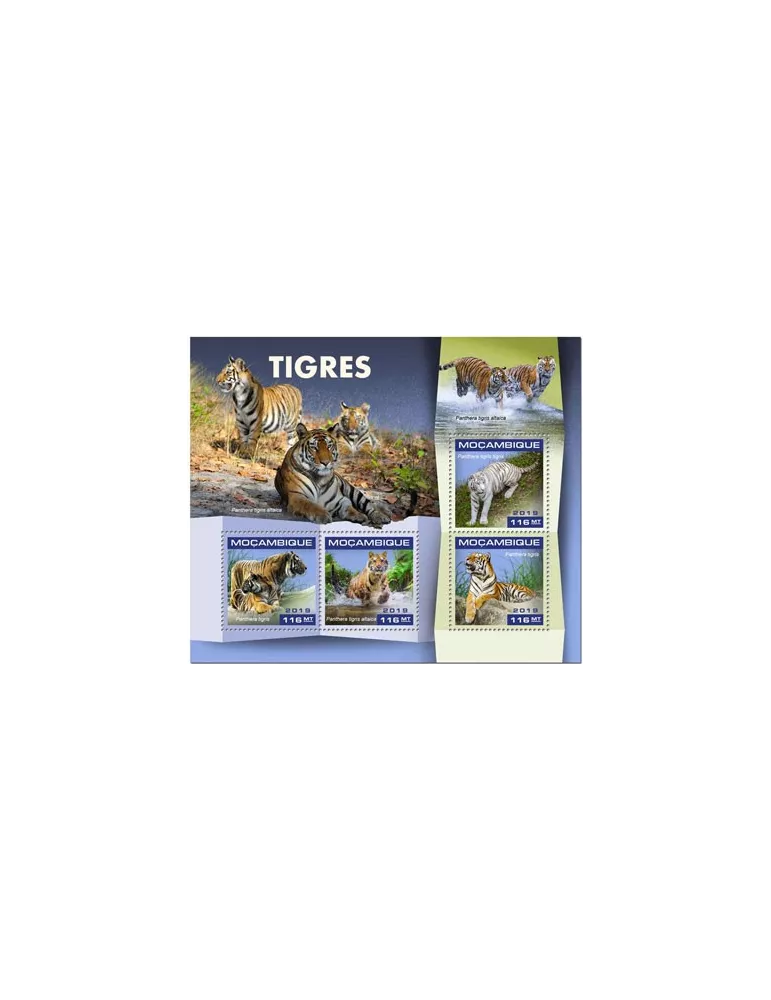 n° 8387/8390 - Timbre MOZAMBIQUE Poste