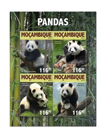 n° 8401/8404 - Timbre MOZAMBIQUE Poste