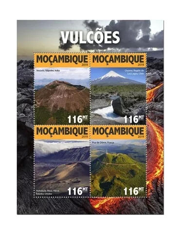 n° 8405/8408 - Timbre MOZAMBIQUE Poste