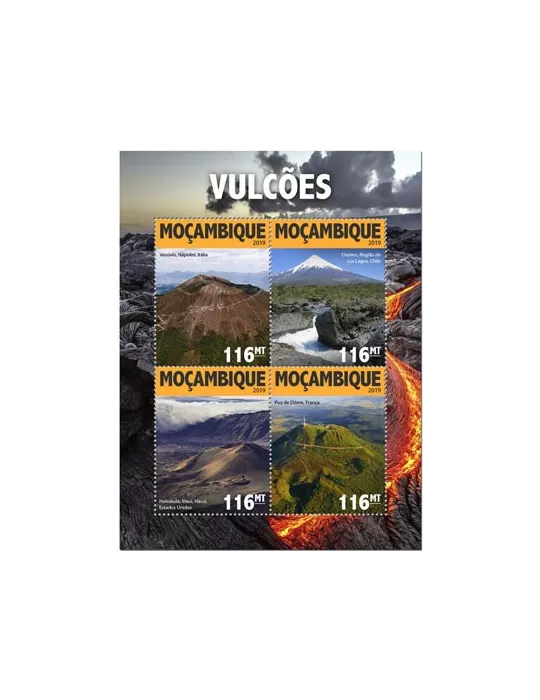 n° 8405/8408 - Timbre MOZAMBIQUE Poste