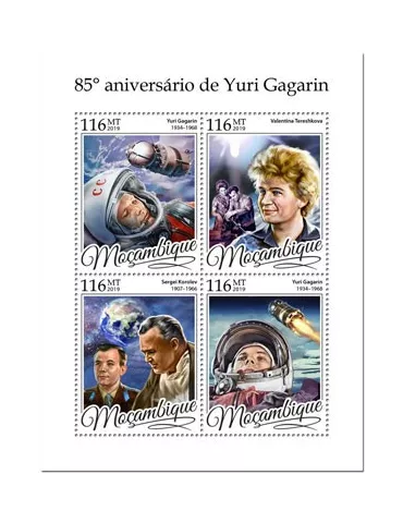 n° 8409/8412 - Timbre MOZAMBIQUE Poste