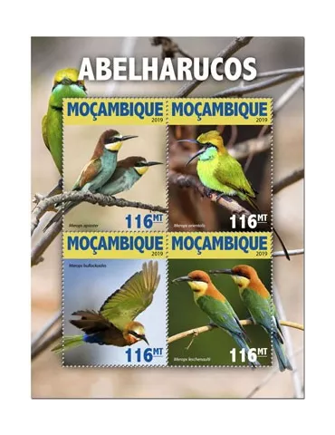 n° 8441/8444 - Timbre MOZAMBIQUE Poste