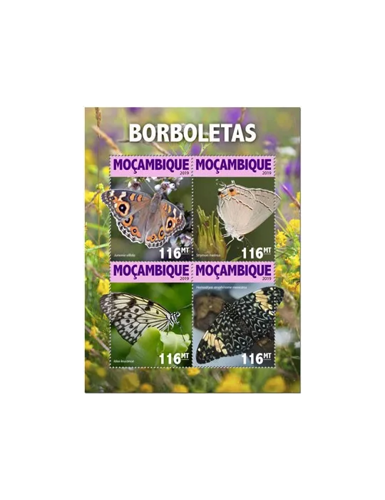 n° 8445/8448 - Timbre MOZAMBIQUE Poste