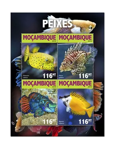 n° 8473/8476 - Timbre MOZAMBIQUE Poste