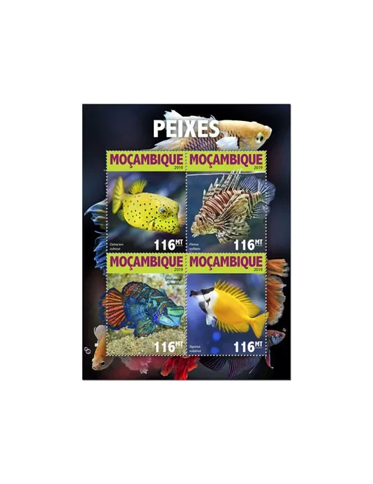 n° 8473/8476 - Timbre MOZAMBIQUE Poste