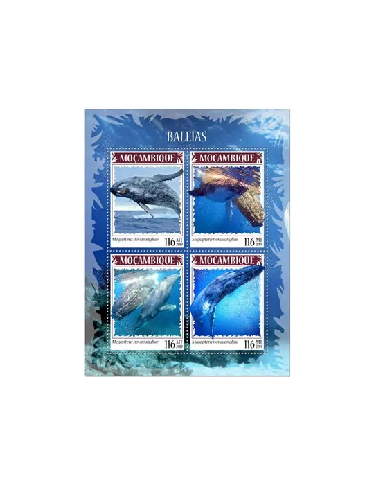 n° 8526/8529 - Timbre MOZAMBIQUE Poste