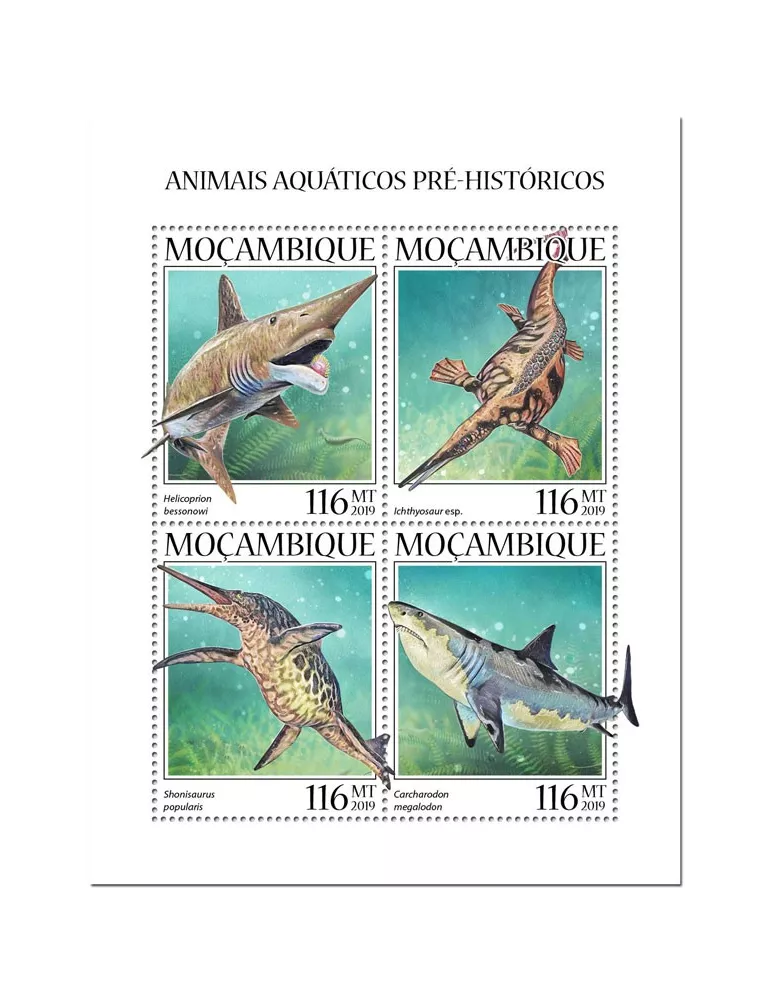 n° 8538/8541 - Timbre MOZAMBIQUE Poste