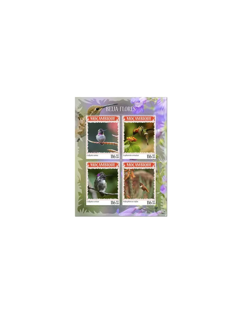 n° 8546/8549 - Timbre MOZAMBIQUE Poste