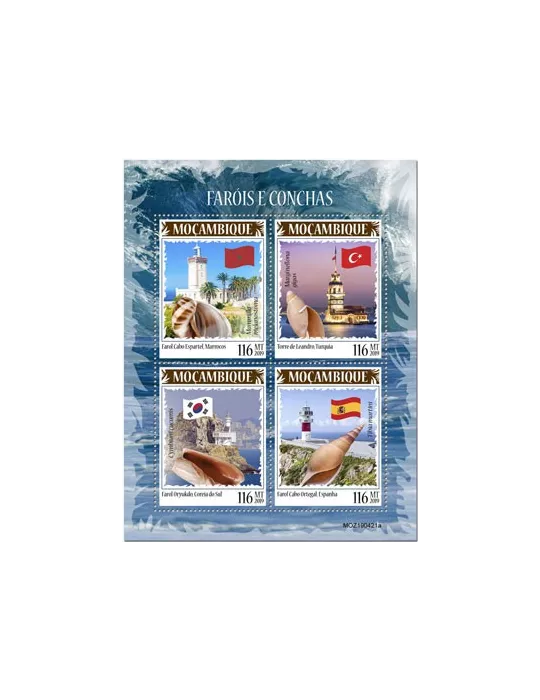 n° 8590/8593 - Timbre MOZAMBIQUE Poste