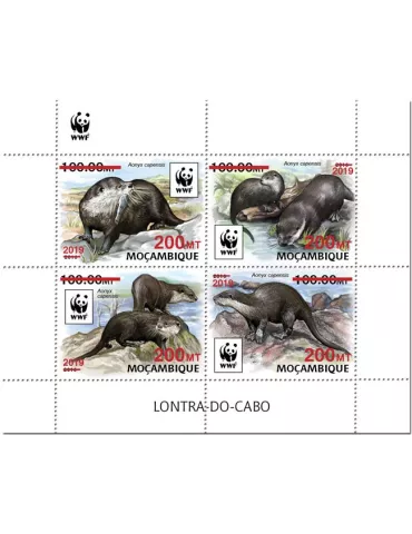 n° 8630/8633 - Timbre MOZAMBIQUE Poste