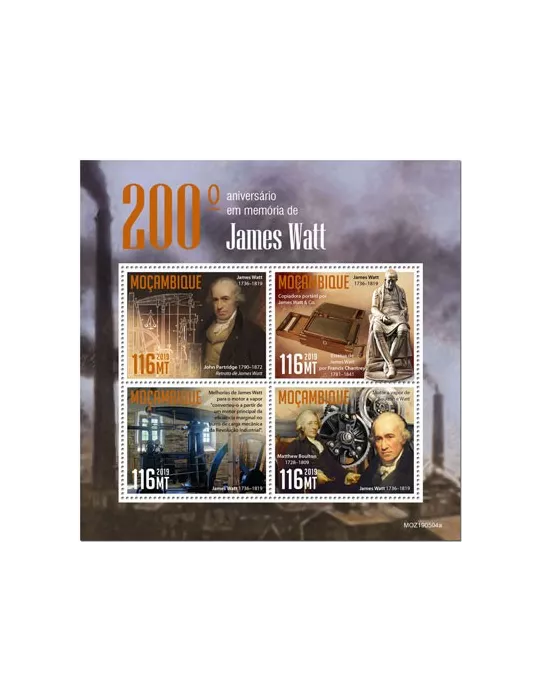 n° 8654/8657 - Timbre MOZAMBIQUE Poste