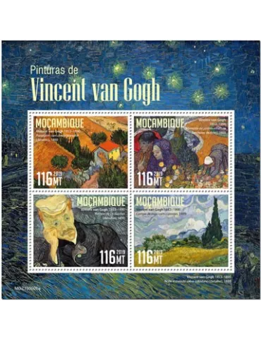 n° 8658/8661 - Timbre MOZAMBIQUE Poste