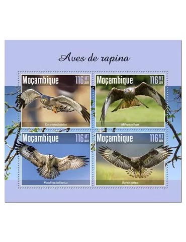 n° 8698/8701 - Timbre MOZAMBIQUE Poste