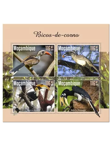 n° 8714/8717 - Timbre MOZAMBIQUE Poste