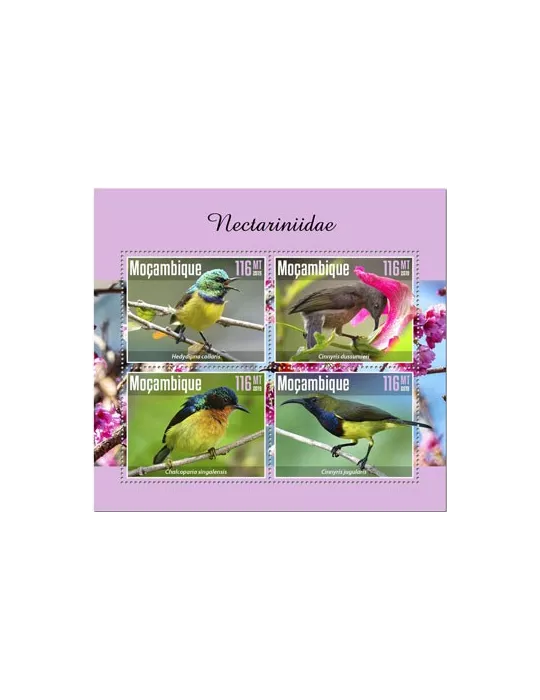 n° 8730/8733 - Timbre MOZAMBIQUE Poste