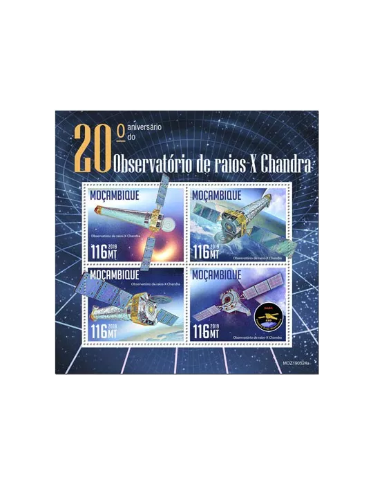 n° 8734/8737 - Timbre MOZAMBIQUE Poste