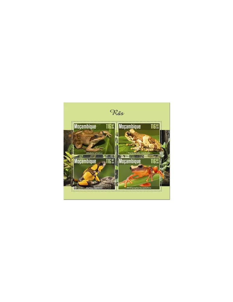 n° 8754/8757 - Timbre MOZAMBIQUE Poste