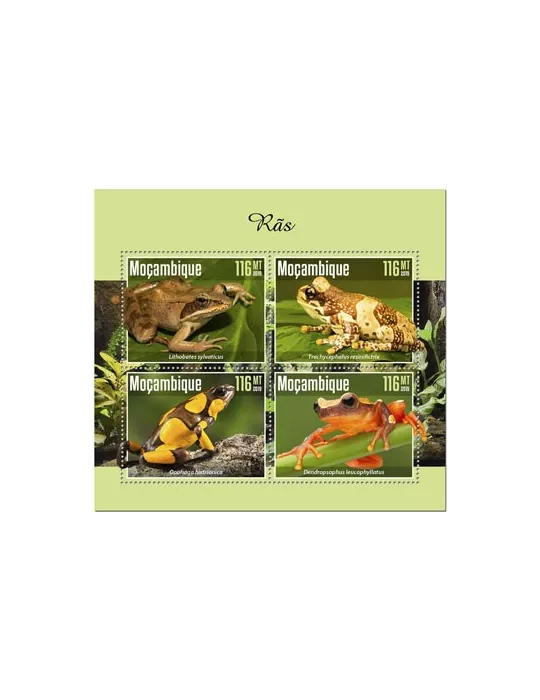 n° 8754/8757 - Timbre MOZAMBIQUE Poste