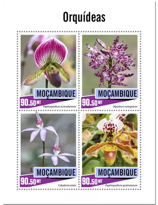 n° 8810/8813 - Timbre MOZAMBIQUE Poste