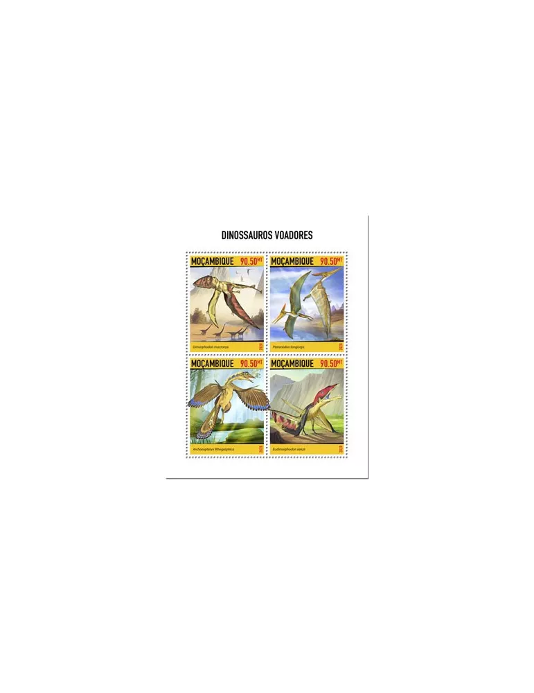 n° 8818/8821 - Timbre MOZAMBIQUE Poste